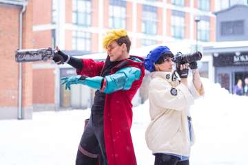 Anae & Questony -  Vash the Stampede & Merryl Stryfe