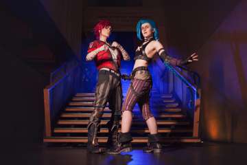 Desucon Frostbite 2026 » Kisaajakuvat » ECG-karsinta » maerye & megurinemagnet - Jinx & Vi - Arcane