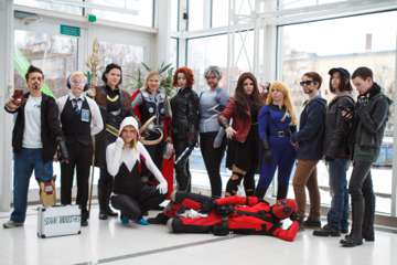 Tampere Kuplii ja Sarjakuva-Finlandia 2016 » Photoshootit » Marvel-ryhmä