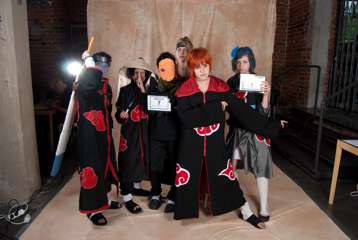 Ryhmäcosplay-näytös