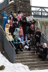 Tampere Kuplii ja Sarjakuva-Finlandia 2010 » Santtu Pajukanta – Sunnuntain photoshoot-matka, ryhmäkuvat