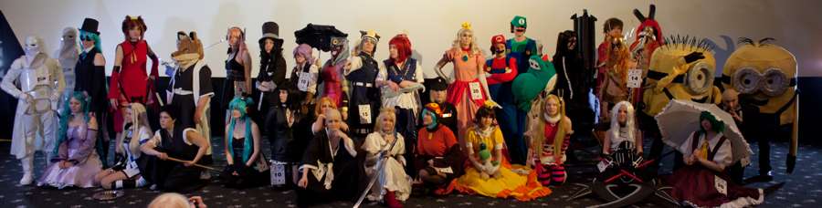 Tampere Kuplii ja Sarjakuva-Finlandia 2011 » Santtu Pajukanta – Cosplay-kilpailun ryhmäkuvat